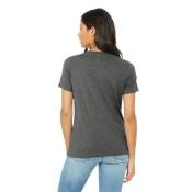 Comfy V-Neck Triblend Tee for Women