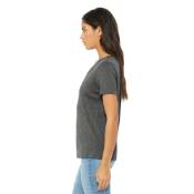 Comfy V-Neck Triblend Tee for Women