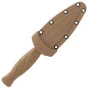 Smith and Wesson FDE Fixed Blade Boot Knife