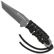Smith and Wesson SW910TAM Tanto Style Fixed Blade Neck Knife