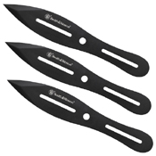 Smith and Wesson 2Cr13 Steel Blade Throwing Knife 3 Pcs Set
