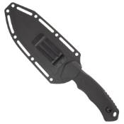 Tactical G10 Black Modified Drop Fixed Knife