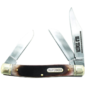 Schrade 8OTB Old Timer Genuine Bone Senior Folding Blade Knife