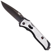 Flashback GRN & Stainless Steel Handle Folding Knife