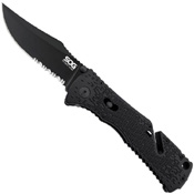 Trident Mini GRN Handle Folding Blade Knife