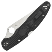 Spyderco Police Model 4 Black FRN Folding Blade Knife