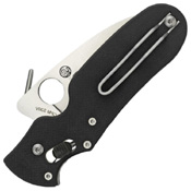 Spyderco P'Kal Plain Edge Folding Knife - Black