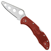 Spyderco Delica 4 Red FRN Handle Training Knife