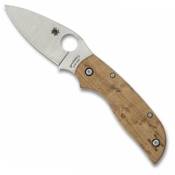 Spyderco Chaparral Slipit Folding Knife (Maple Wood)