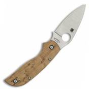 Spyderco Chaparral Slipit Folding Knife (Maple Wood)