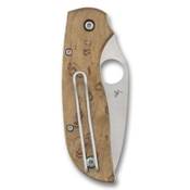 Spyderco Chaparral Slipit Folding Knife (Maple Wood)