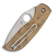 Spyderco Chaparral Slipit Folding Knife (Maple Wood)