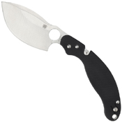Parata VG-10 Plain Edge Blade Folding Knife - Black