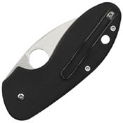 Spyderco Insistent Black G-10 Handle Folding Knife