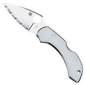 Spyderco Dragonfly Stainless Steel Handle Folding Knife