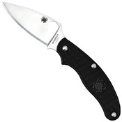 Spyderco UK Penknife Black FRN Handle Folding Knife