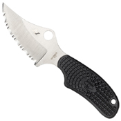 Spyderco ARK Black FRN Handle Fixed Blade Knife