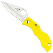 Ladybug 3 Salt Yellow FRN Handle Folding Knife