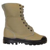 French Style Canvas 9 Hole Combat Boots – OD