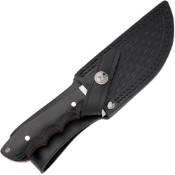 Hibben Drop Point Pro Hunter Knife: Black. Perfect for hunting. Available at Gorillasurplus.com.