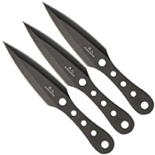 United Cutlery Black Ronin Ninja Throwing Knife - 3 Pack