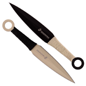 USMC Cord-Wrapped Handle Throwing Knife Set