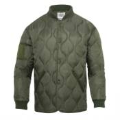 Quilted Woobie Jacket - Olive Drab