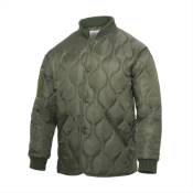 Quilted Woobie Jacket - Olive Drab