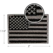 Ultra Force Mini US Flag Patch With Hook Back