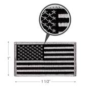 Ultra Force Mini US Flag Patch With Hook Back