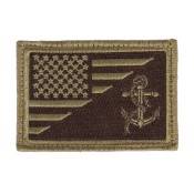 US Flag / USN Anchor Patch