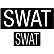 SWAT Patch Set Of Two With Hook Back