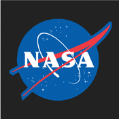 NASA Meatball Logo T-Shirt - Black