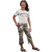 Girls Vintage Capri Pants