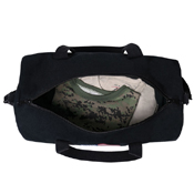 Ultra Force U.S. Flag Canvas Shoulder Duffle Bag