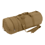 Canvas Double-Ender Sports Bag - Coyote Brown