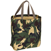 Ultra Force Canvas Camo and Solid Tote Bag
