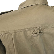 Mens Khaki Vintage Fatigue Shirt