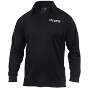Ultra Force Moisture Wicking Long Sleeve Security Polo T-Shirt