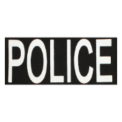 Ultra Force Police Patch W/ Hook Back