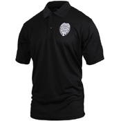 Moisture Wicking Security Polo Shirt with Badge