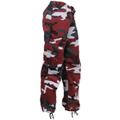 Ultra Force Womens Paratrooper Colored Camo Fatigues Pant