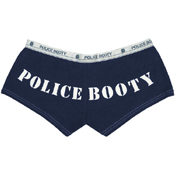 Womens Police Booty Shorts