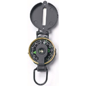 Lensatic Metal Compass