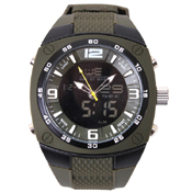 Ultra Force Military Style Analog & Digital Display Watch - XLarge 