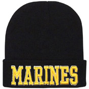 Deluxe Embroidered Marines Watch Cap