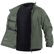 Ultra Force Mens Concealed Carry Soft Shell Jacket