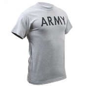 Mens Army Physical Training T-Shirt