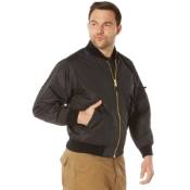 Lightweight Black MA-1 Flight Jacket