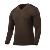 Mens GI Style Acrylic V-Neck Sweater